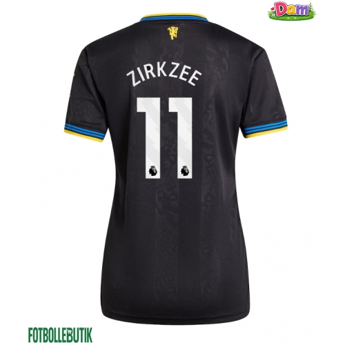 Manchester United Joshua Zirkzee #11 Tredje Tröja Kvinnor 2025-26 Kortärmad